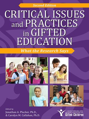 cover image of Critical Issues and Practices in Gifted Education